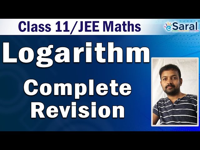 Logarithm | Maths Revision Series | All Formulae & Key Points | Class 11 & JEE (Main + Advanced)