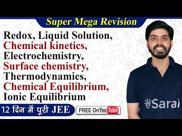 Chemistry Part-5 | Physical Chemistry JEE One shot - JEE Super Mega Revision