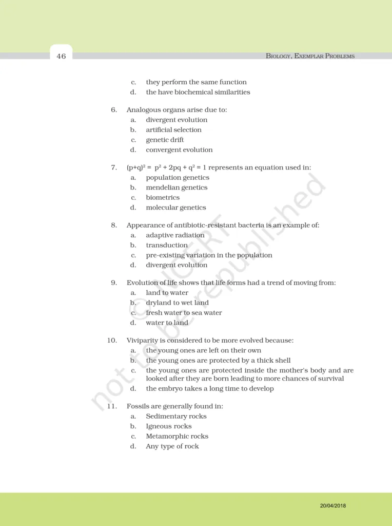 NCERT Exemplar Class 12 Biology Chapter 7 Image 2
