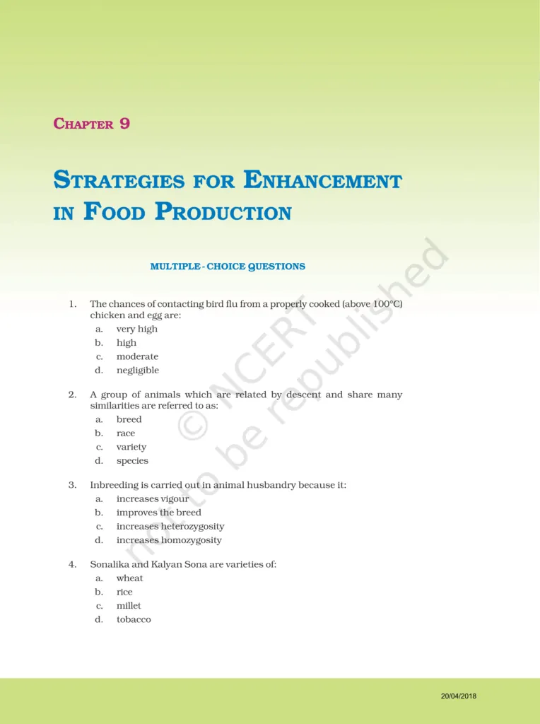 NCERT Exemplar Class 12 Biology Chapter 9 Image 1