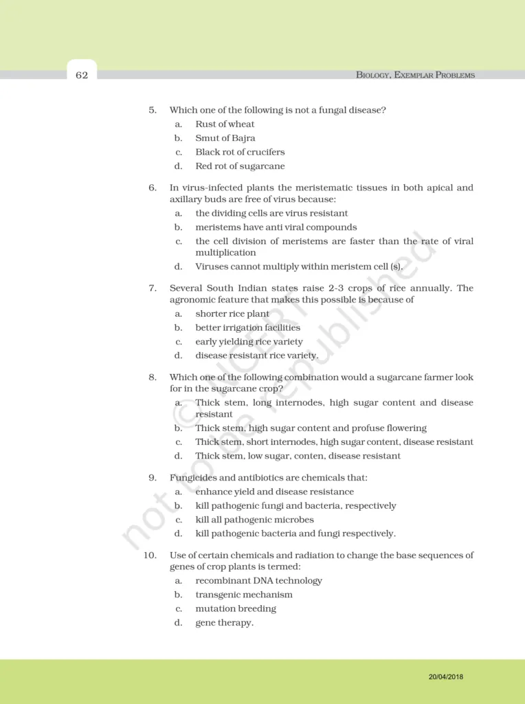 NCERT Exemplar Class 12 Biology Chapter 9 Image 2