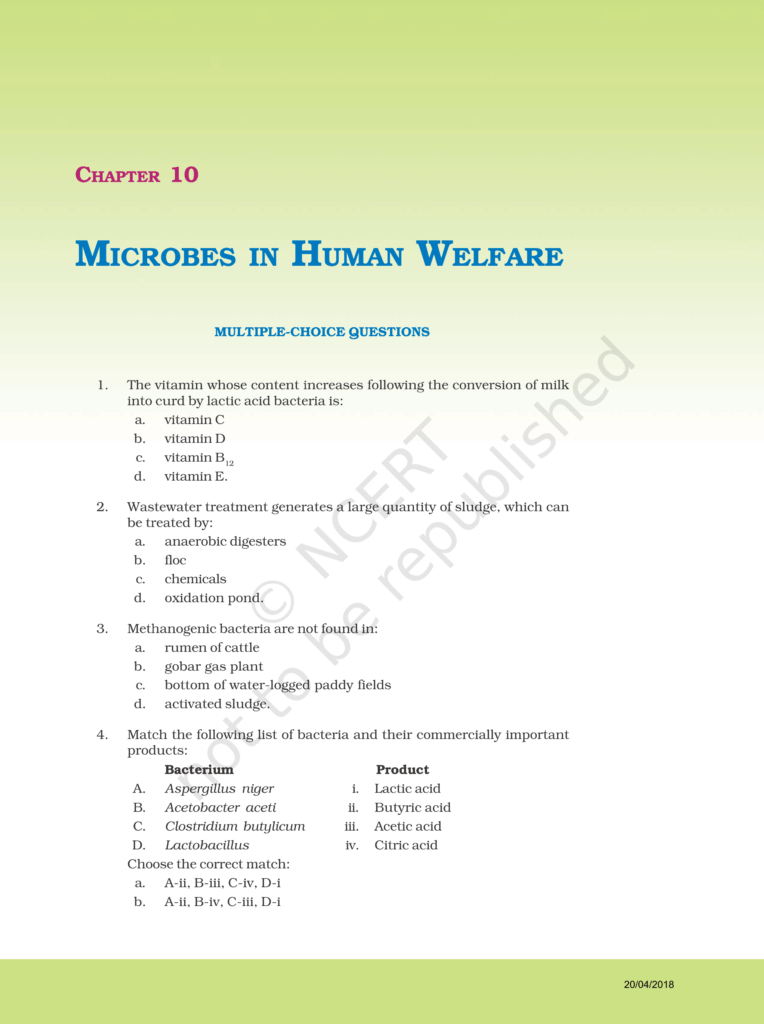 NCERT Exemplar Class 12 Biology Chapter 10 Image 1