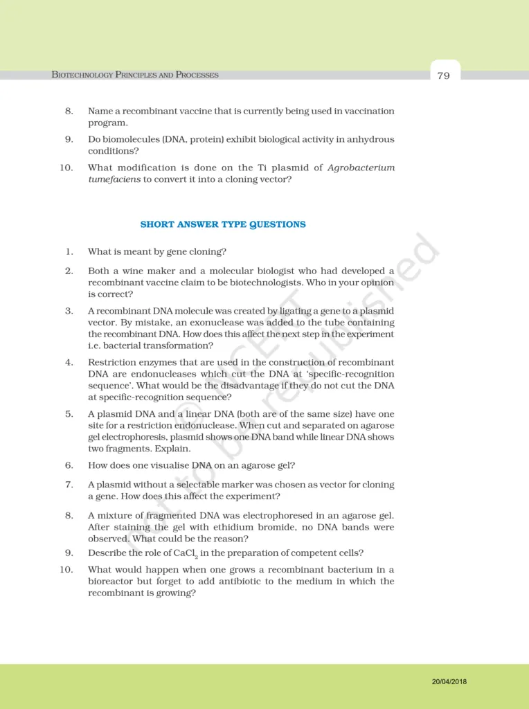NCERT Exemplar Class 12 Biology Chapter 11 Image 5