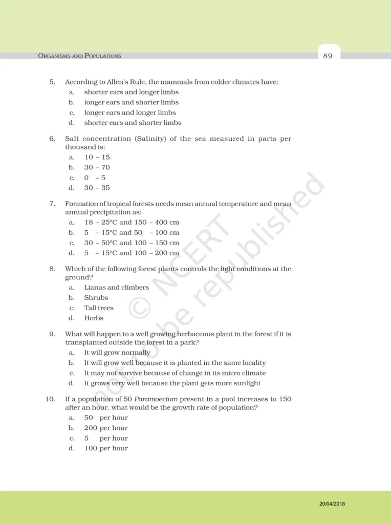 NCERT Exemplar Class 12 Biology Chapter 13 Image 2
