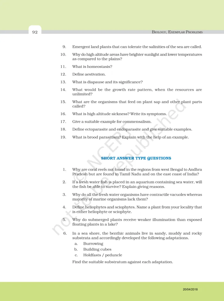 NCERT Exemplar Class 12 Biology Chapter 13 Image 5