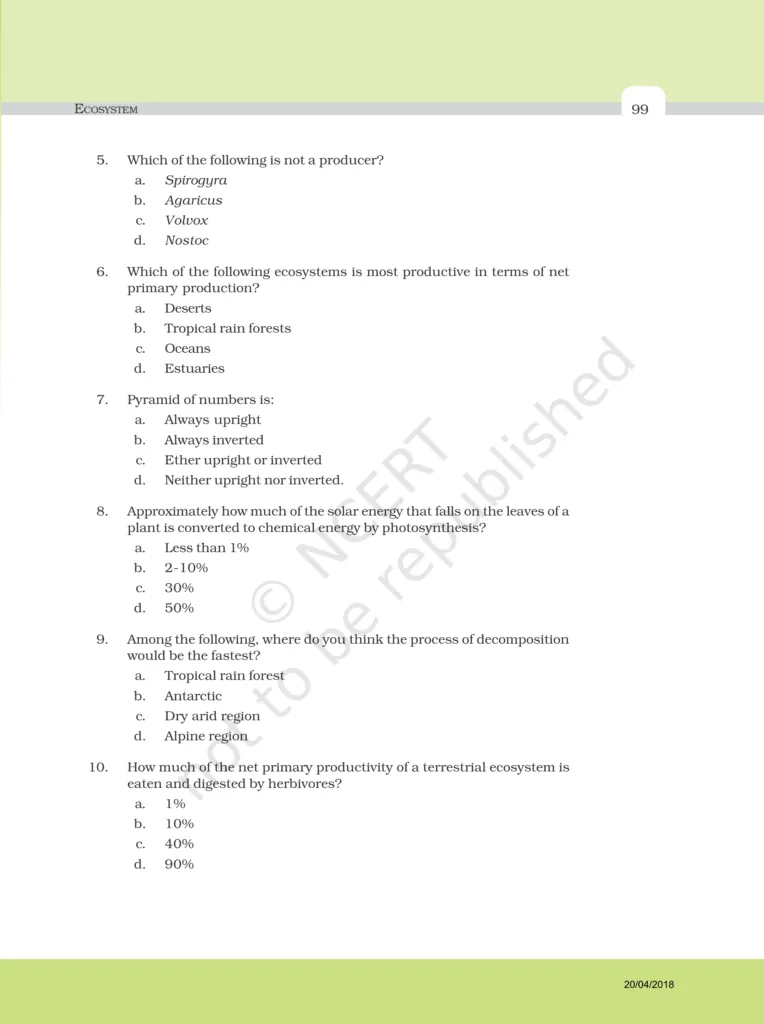NCERT Exemplar Class 12 Biology Chapter 14 Image 2