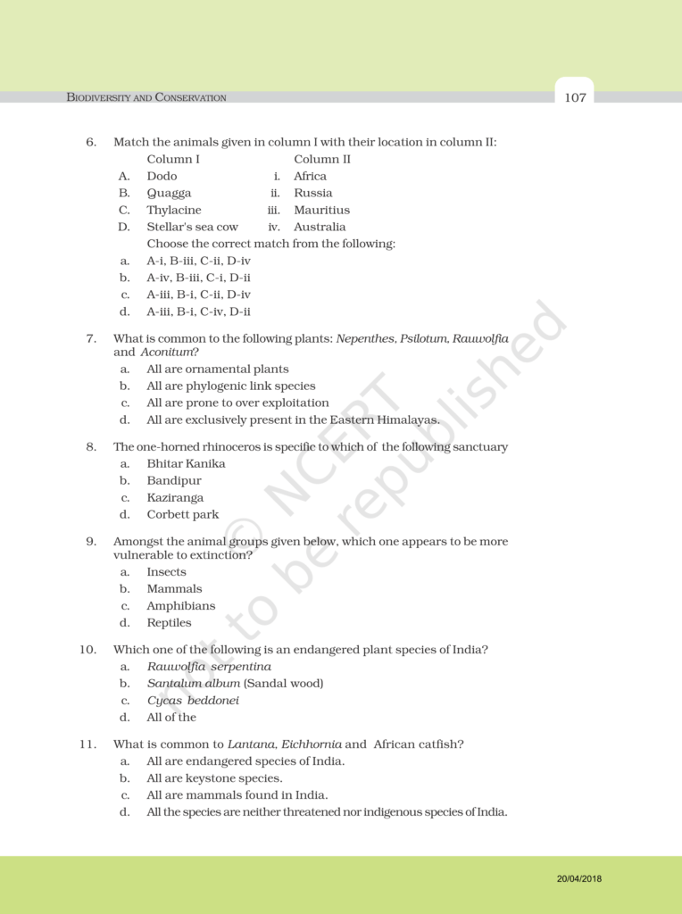 NCERT Exemplar Class 12 Biology Chapter 15 Image 2