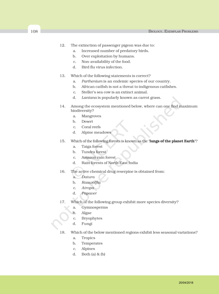 NCERT Exemplar Class 12 Biology Chapter 15 Image 3