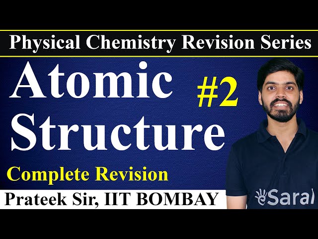 Atomic Structure Part -2 | Physical Chemistry Complete Revision for Class 11, JEE, NEET