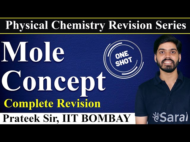 Mole Concept One-Shot | Physical Chemistry Complete Revision for Class 11, JEE, NEET