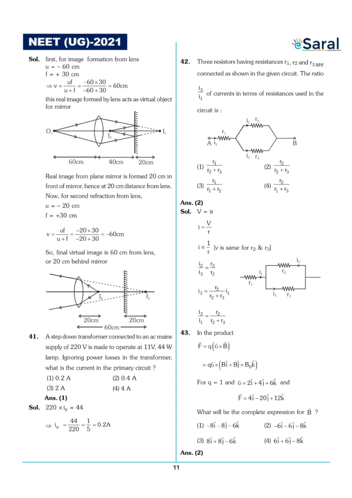 NEET 2021 Question Paper with Solutions in PDF Image 12