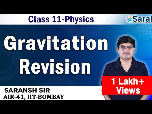 Gravitation Revision- Physics Class 11, JEE, NEET - eSaral