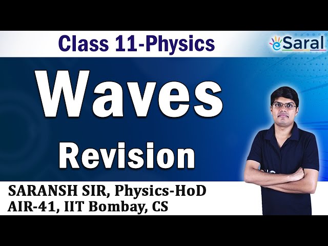 Waves Revision- Physics Class 11, JEE, NEET - eSaral
