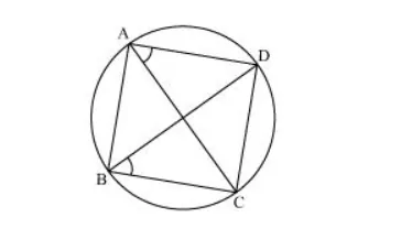 ABC and ADC are two right triangles with common hypotenuse AC.