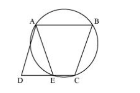 ABCD is a parallelogram. The circle through A, B and C intersect CD (produced if necessary) at E