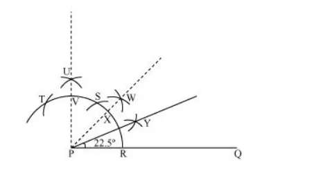 Construct the angles of the following measurements