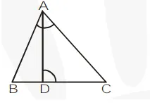 D is a point on the side BC of a