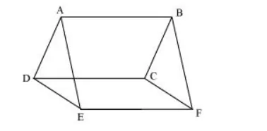 In the following figure, ABCD, DCFE 