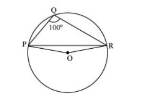 In the given figure, ∠PQR