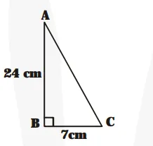In ABC, right angled at