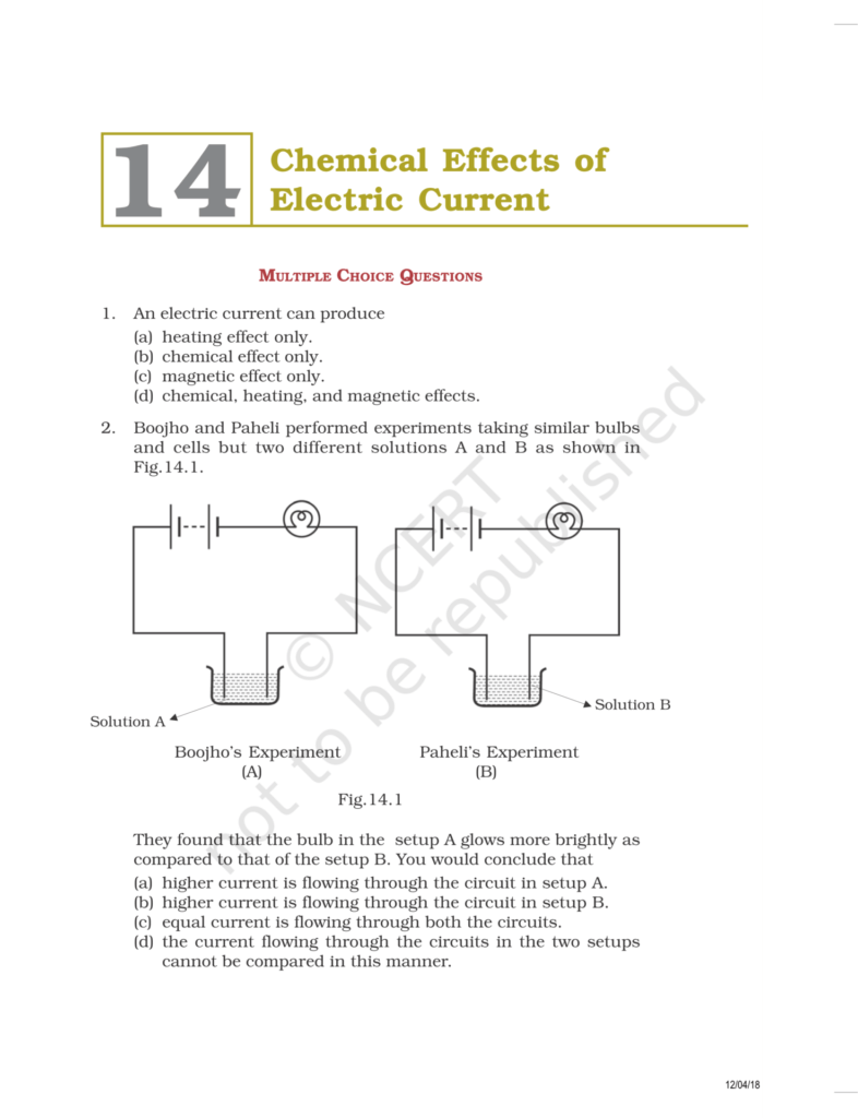 NCERT Exemplar Class 8 Science Chapter 14 Image 1
