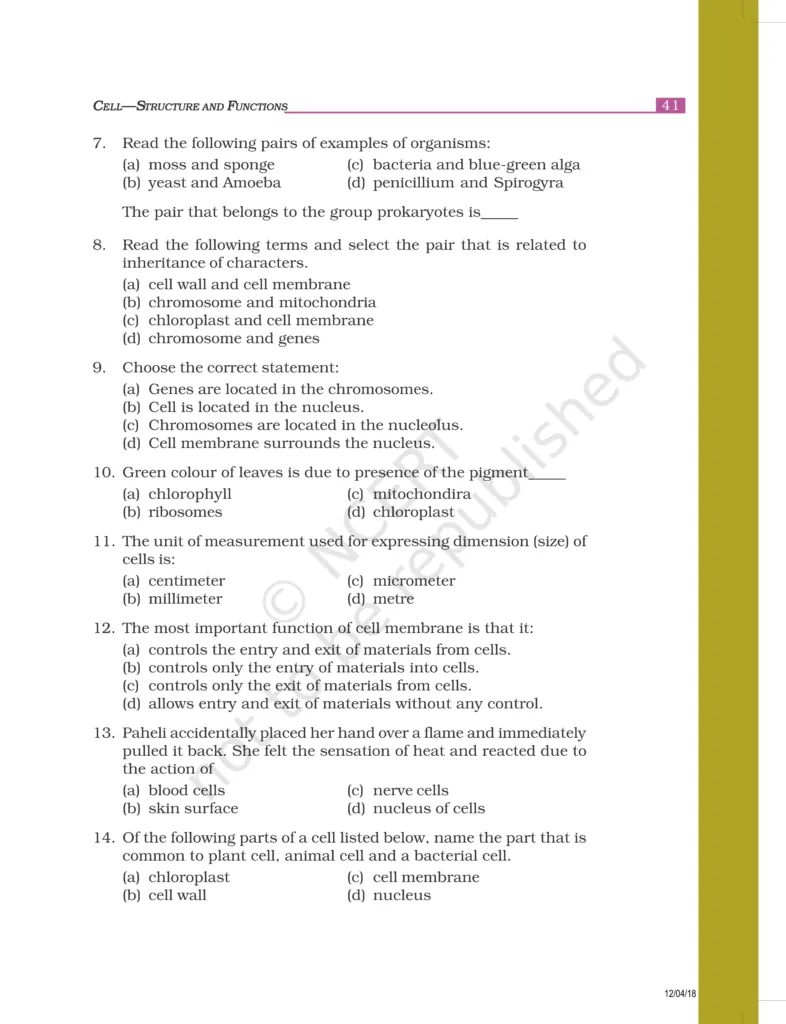 NCERT Exemplar Class 8 Science Chapter 8 Image 2