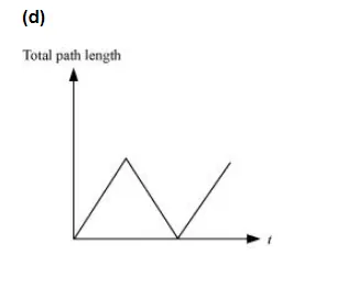 Look at the graphs (a) to (d) (Fig. 3.20) carefully and state, with reasons, which of these cannot possibly represent one-dimensional motion of a particle.04