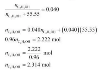 Substituting the value of