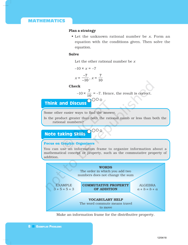 NCERT Exemplar Class 8 Maths Chapter 1 Image 8