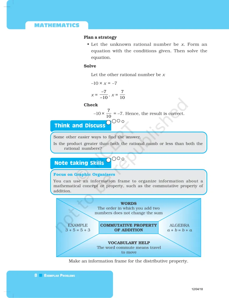 NCERT Exemplar Class 8 Maths Chapter 1 Image 8