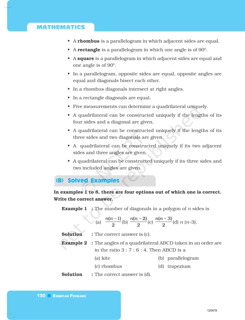 NCERT Exemplar Class 8 Maths Chapter 5 Image 2