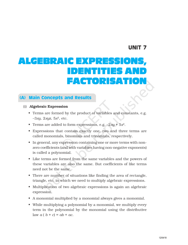 NCERT Exemplar Class 8 Maths Chapter 7 Image 1