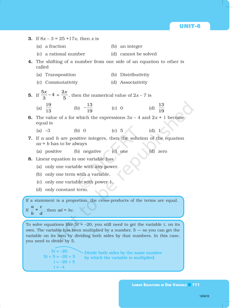 NCERT Exemplar Class 8 Maths Chapter 4 Image 7