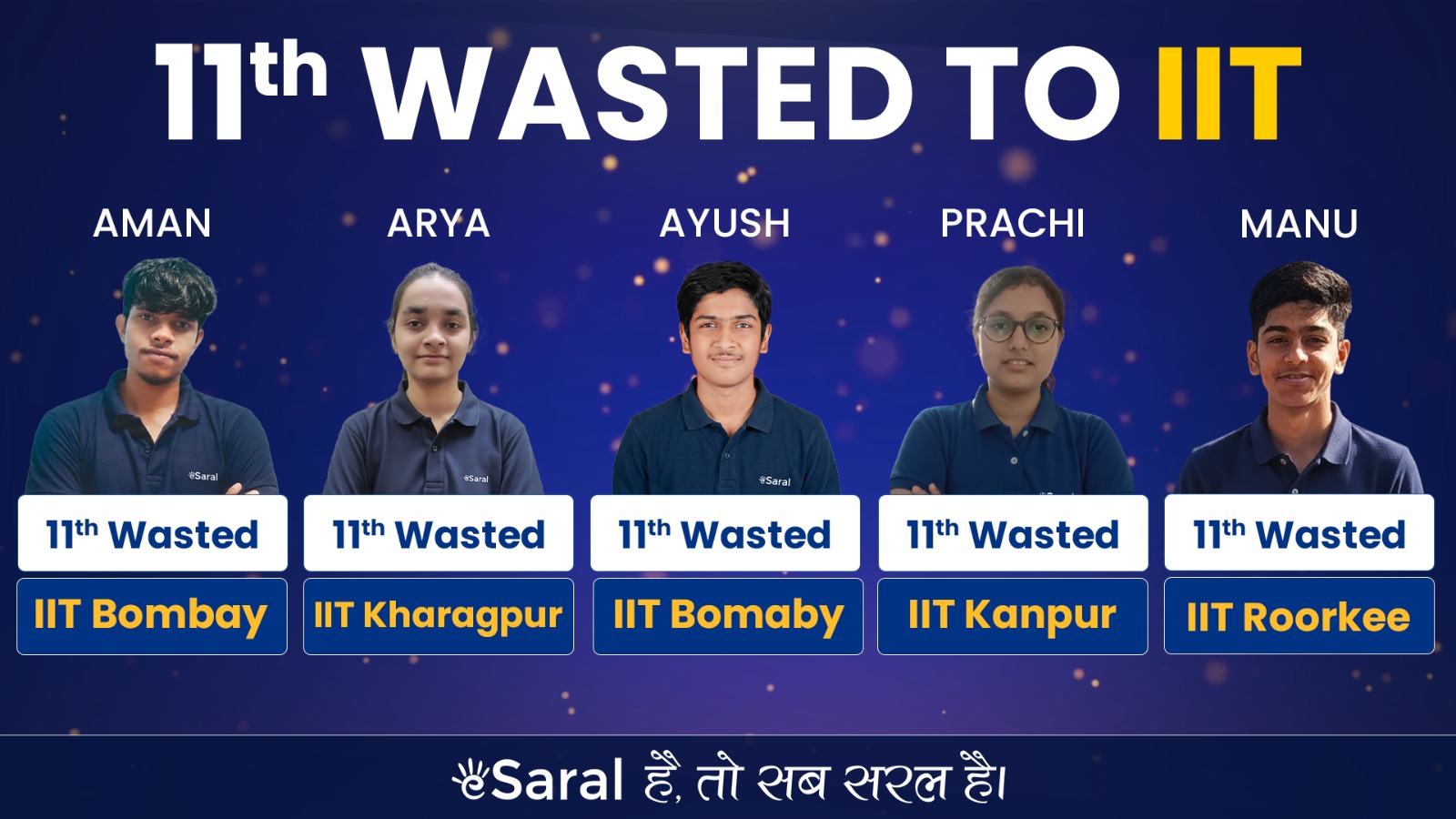 11th Wasted to IItian