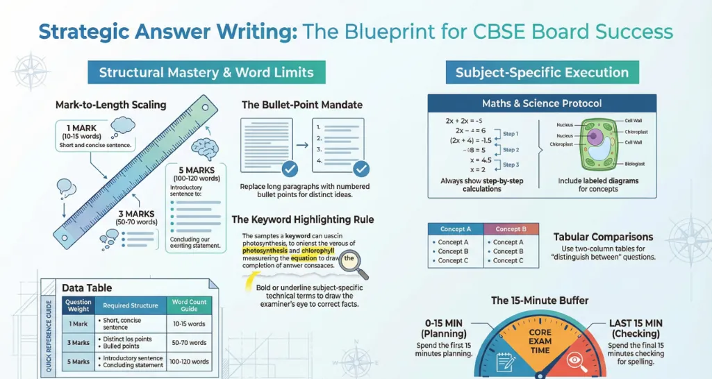 How to Write Answers in Board Exams CBSE Class 10 | Tips & Topper's ...