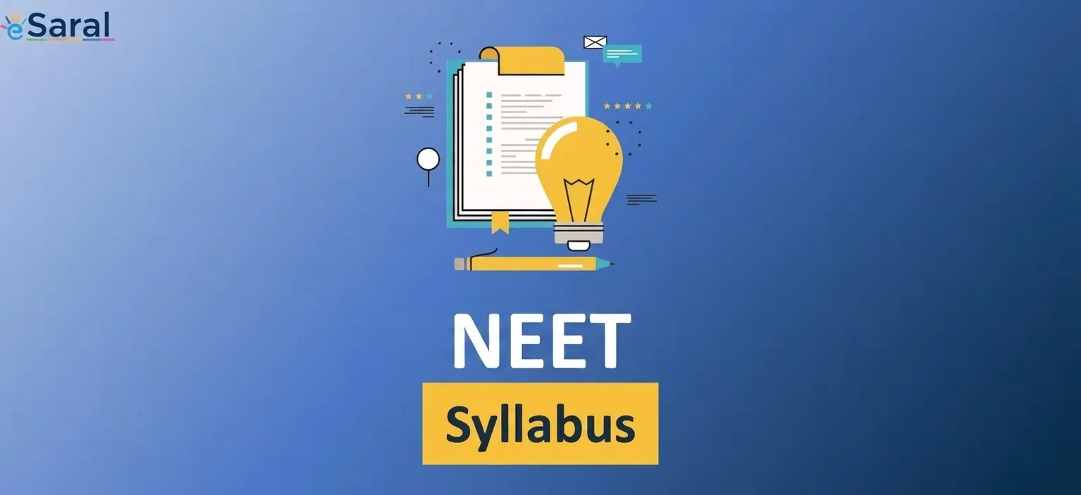 NEET 2026 Syllabus PDF By NTA, Download Subject Wise New Syllabus 
