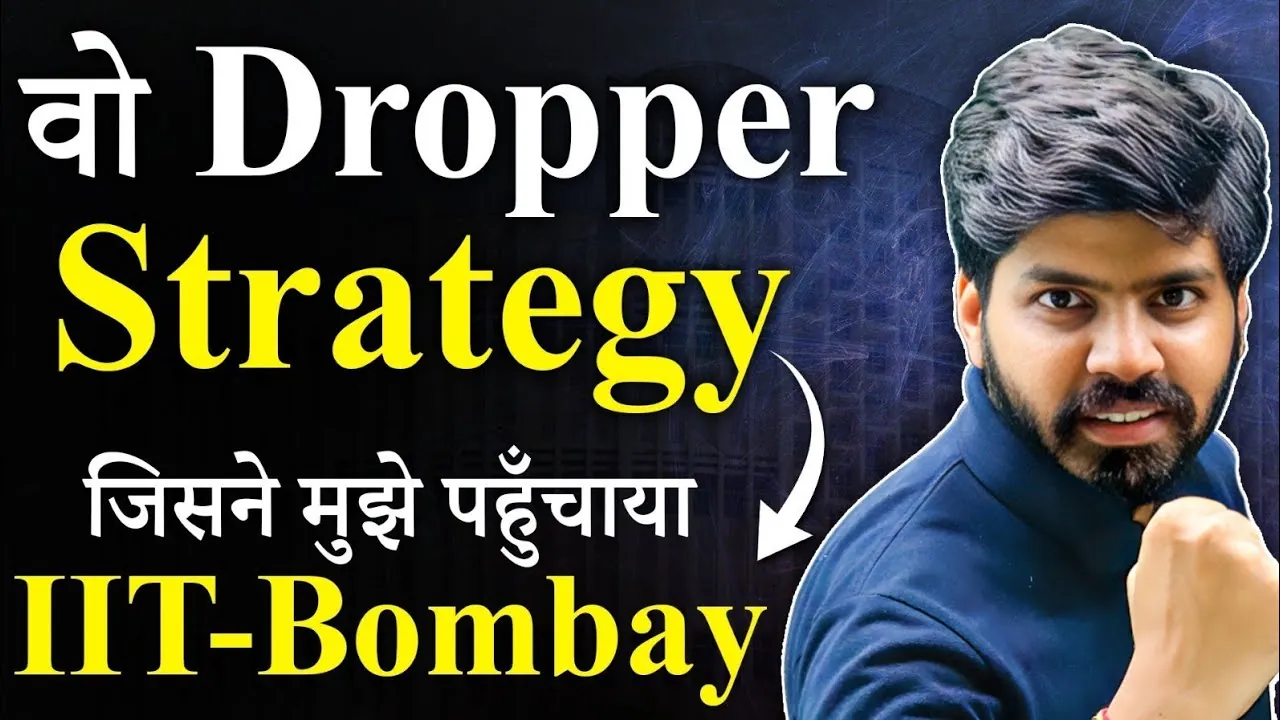 JEE 2027 Drop Year Preparation: 5 Strategies That Take Droppers to IIT Bombay
