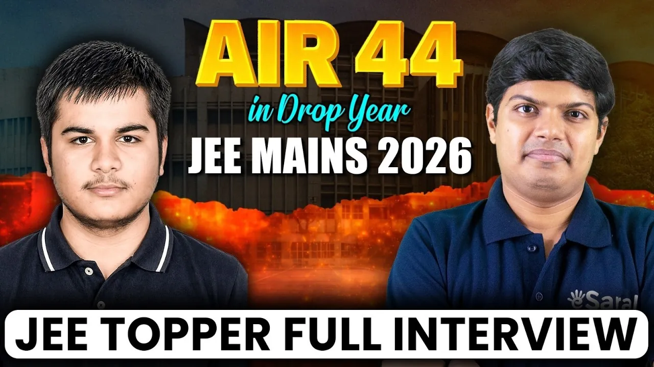 JEE Dropper Success Story: How Pratik Cracked JEE Main with AIR 41 in His Drop Year