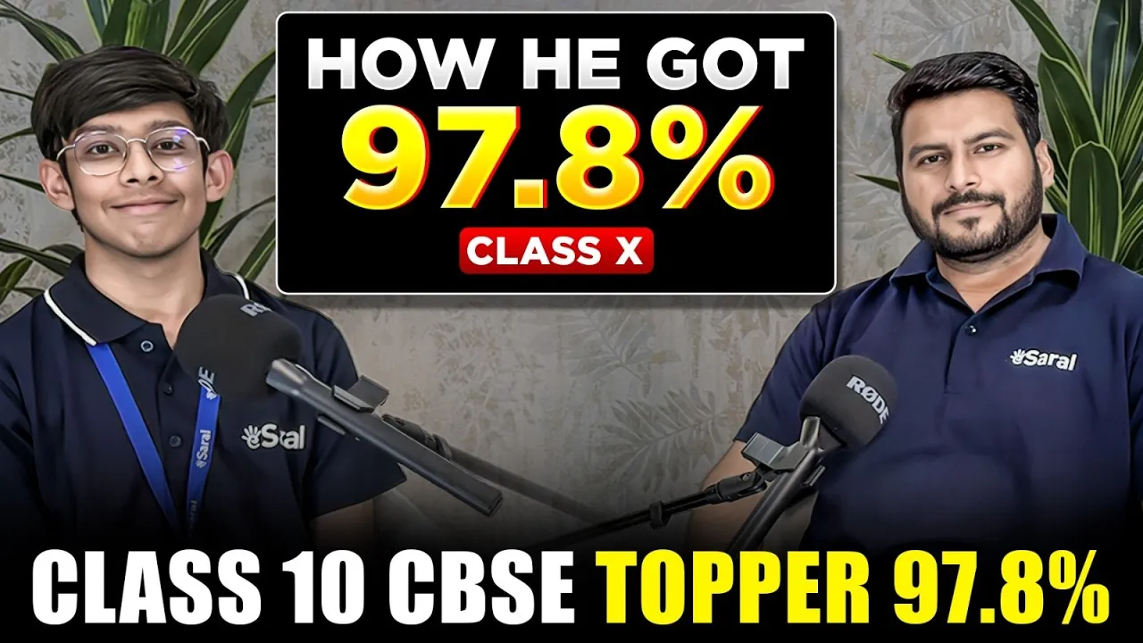 JEE Preparation from Class 10: A 97.8% Topper's Real Strategy (2026)
