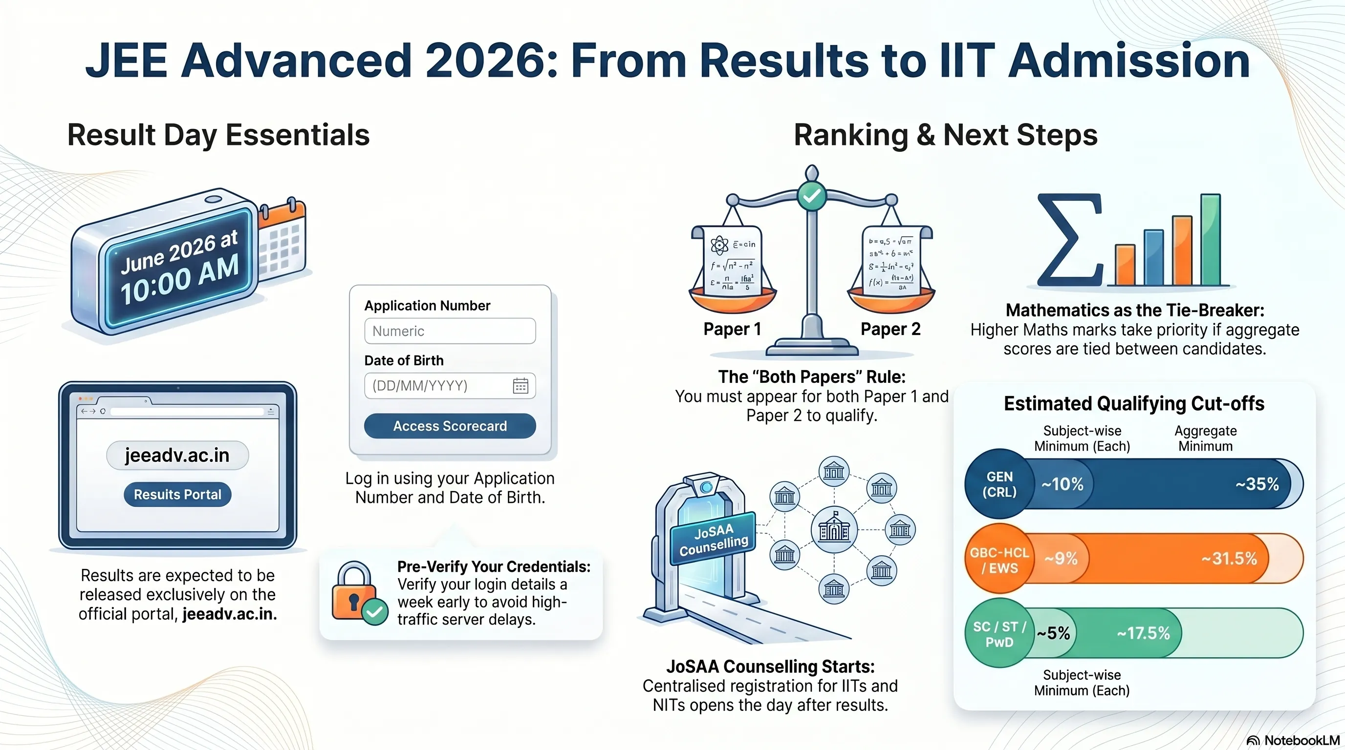JEE Advanced 2026 Result (Out) : Download Scorecard Link