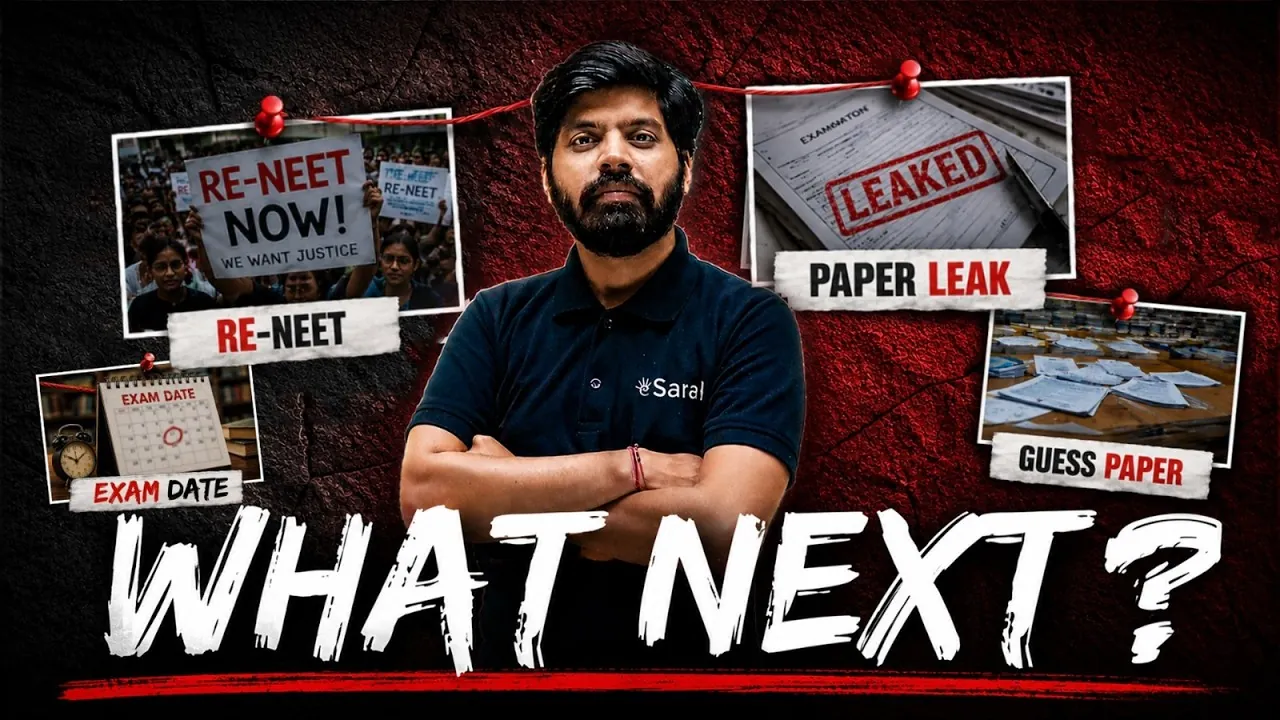 eSaral NEET Preparation: 40-Day Re-Exam Bounce Back Strategy by IIT Faculty