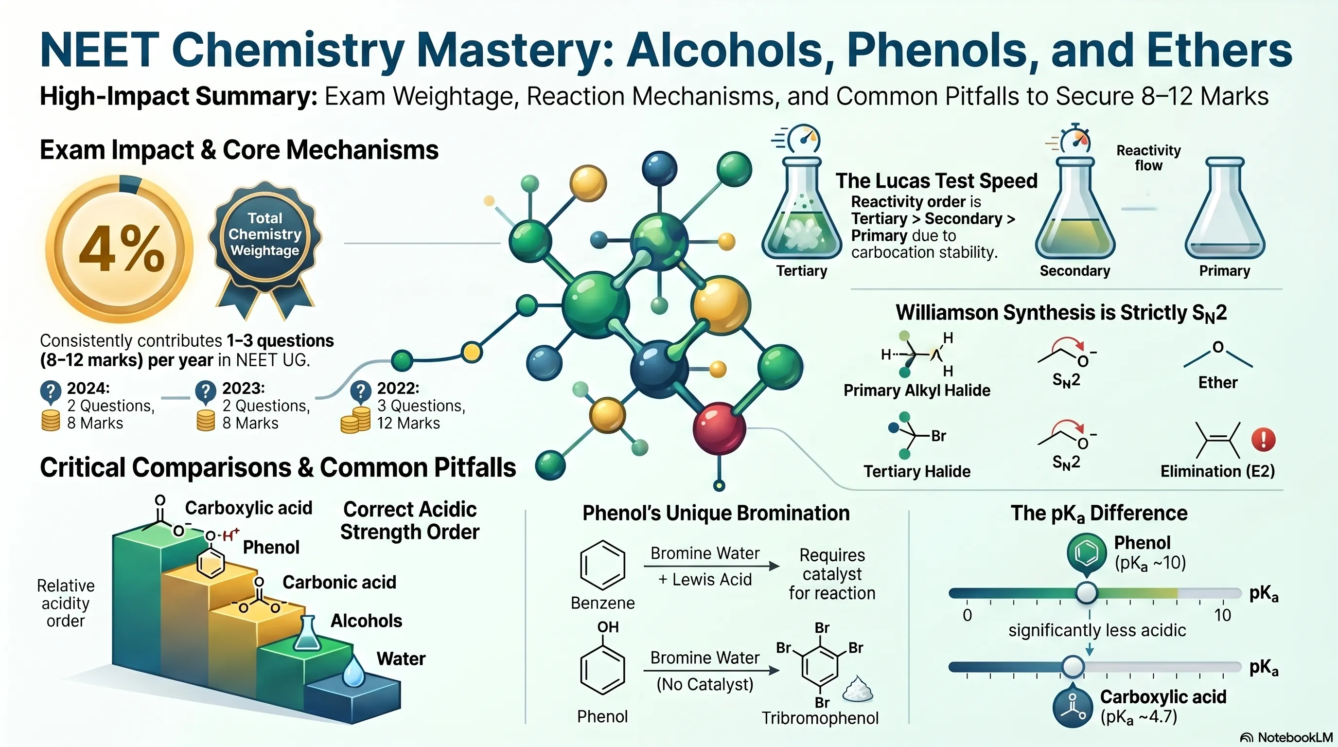 Alcohol, Ether & Phenol- NEET Previous Year Questions with Complete Solutions