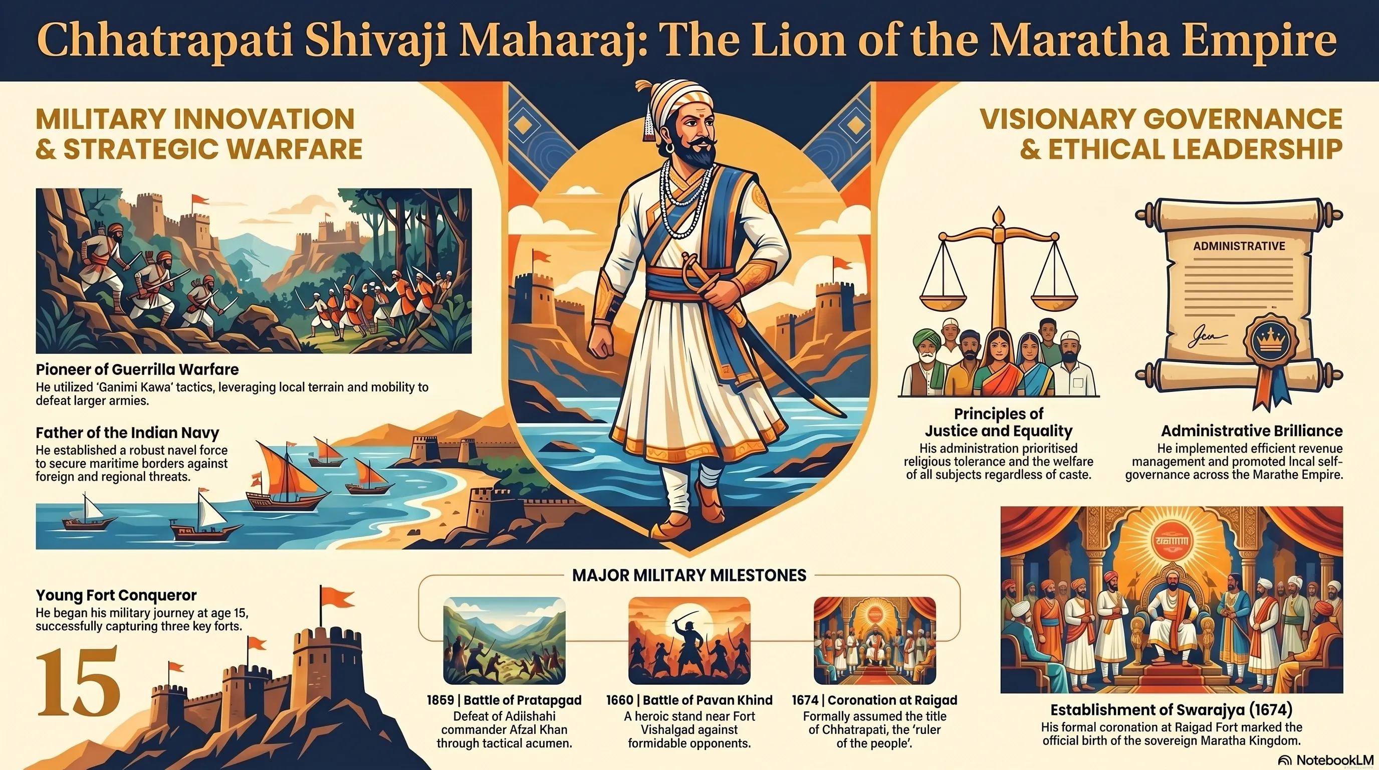 Essay on Chhatrapati Shivaji Maharaj in English (150, 200, 300, 400 Words)