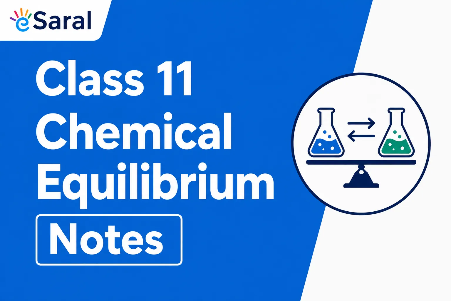 Download Chemical Equilibrium Class 11 Notes for IIT JEE & NEET