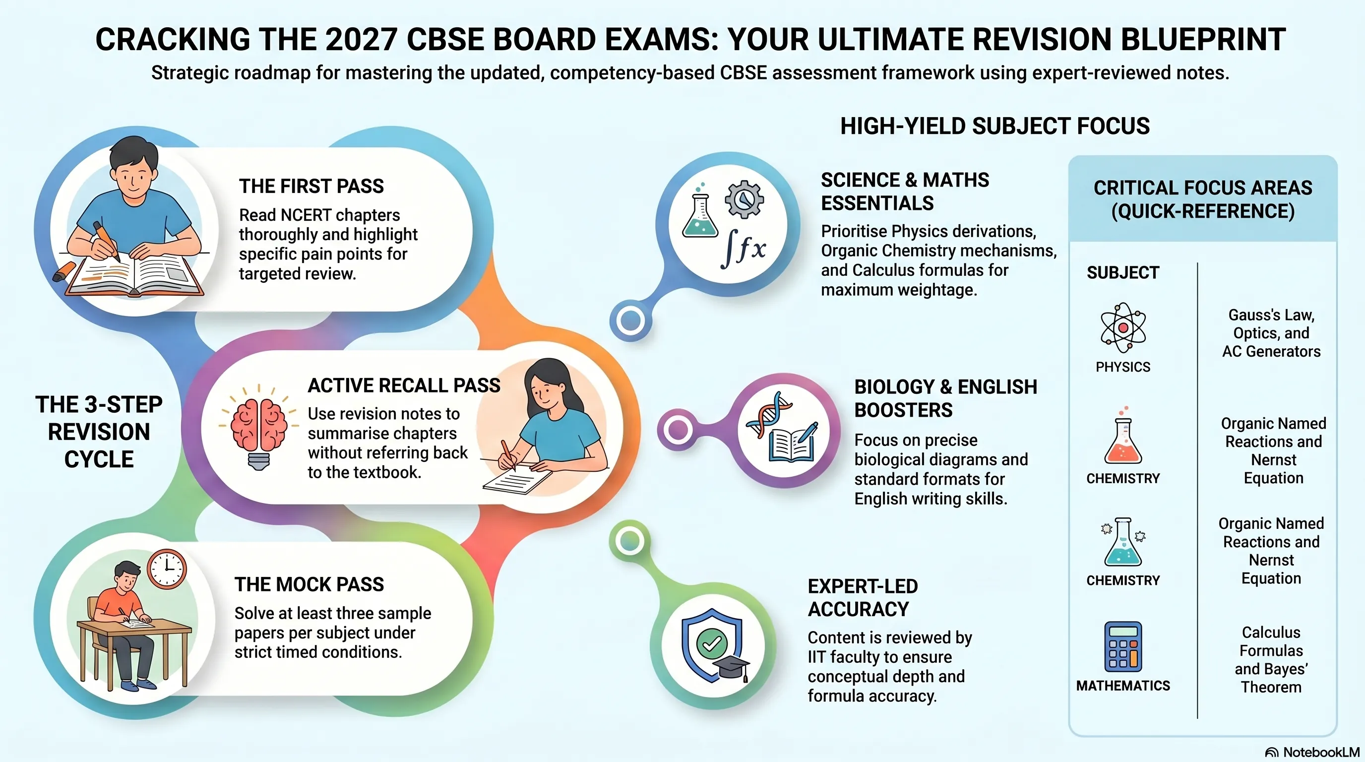 CBSE Class 12 Revision Notes 2026-2027: Subject-wise PDF & Study Guide