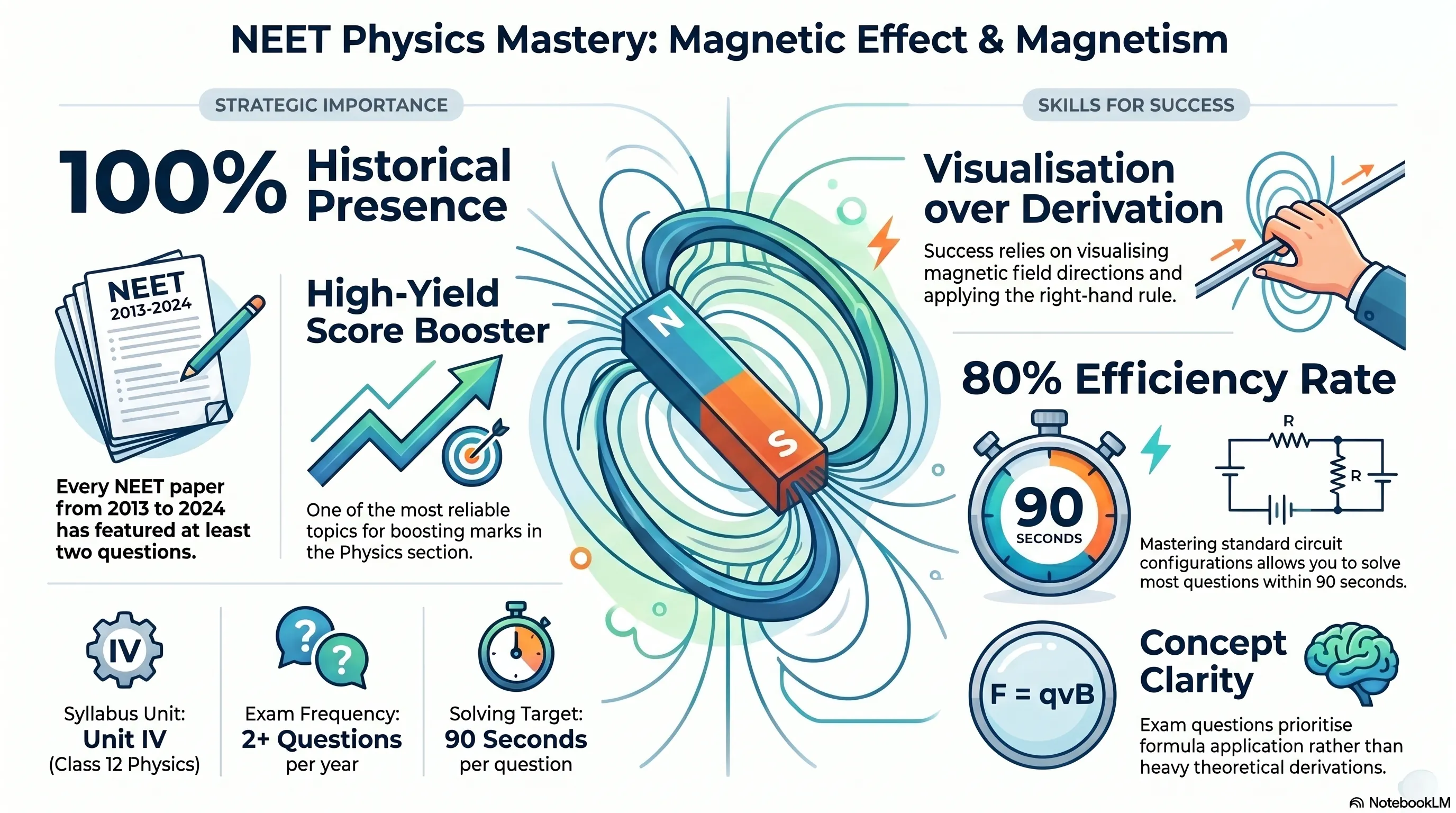 Magnetic Effect of Current & Electricity- NEET Previous Year Questions with Complete Solutions