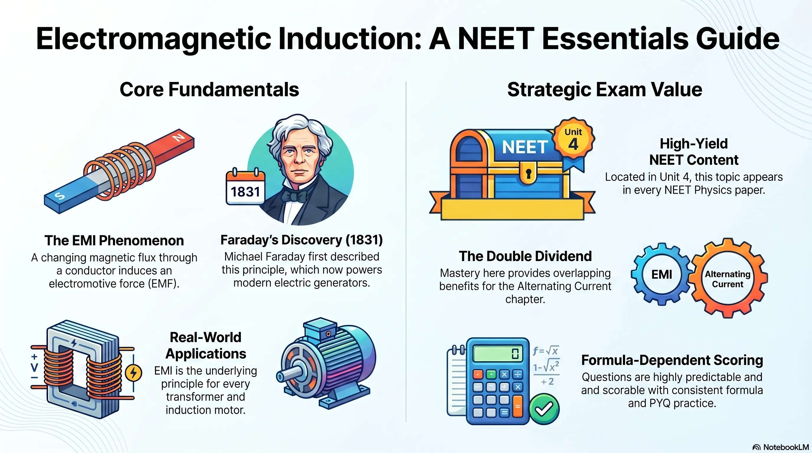 Electromagnetic Induction - NEET Previous Year Questions with Complete Solutions
