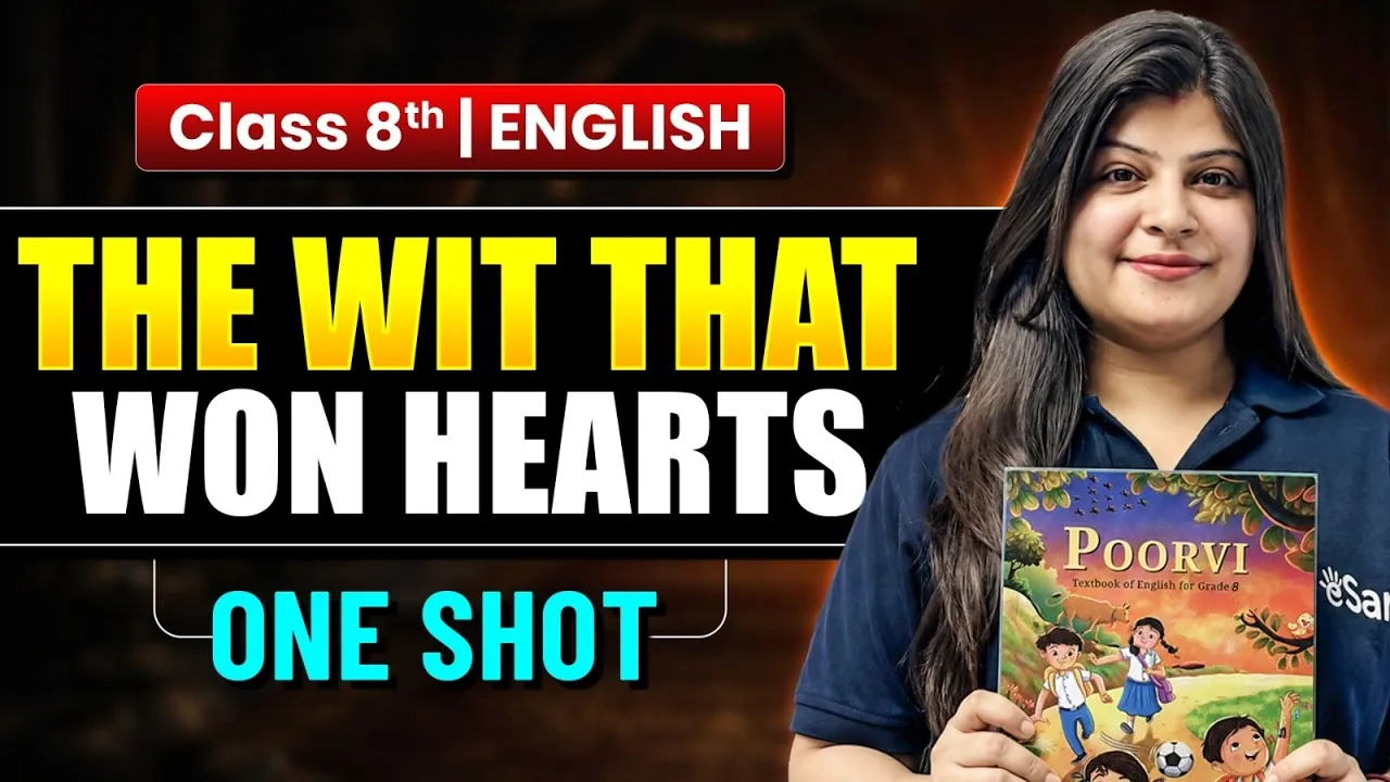 The Wit That Won the Hearts Summary Class 8: Full Chapter Explanation with Word Meanings