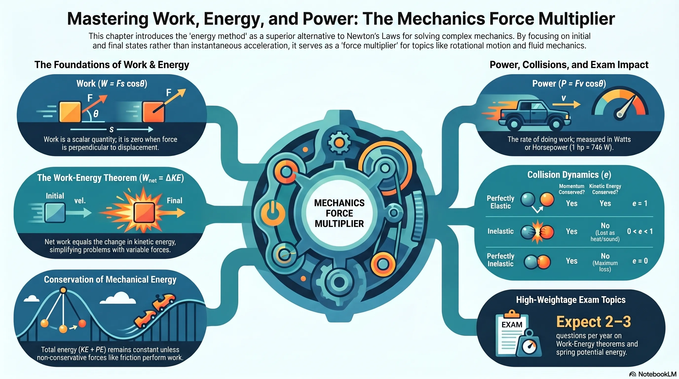Work Energy and Power Class 11 Physics Notes for IIT JEE | NEET
