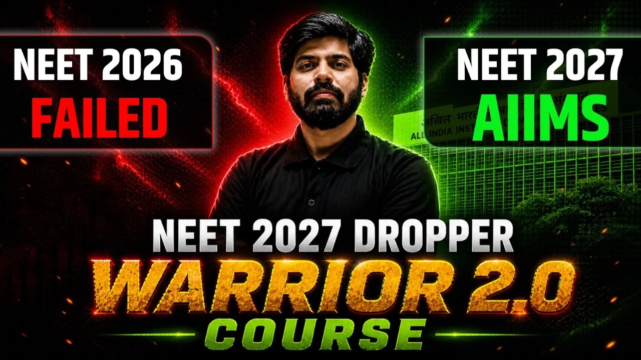 eSaral NEET Dropper Batch 2027: One Year to Crack NEET — Real Roadmap